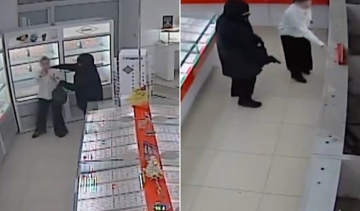 Кадры видео пресс-центра МВД России.