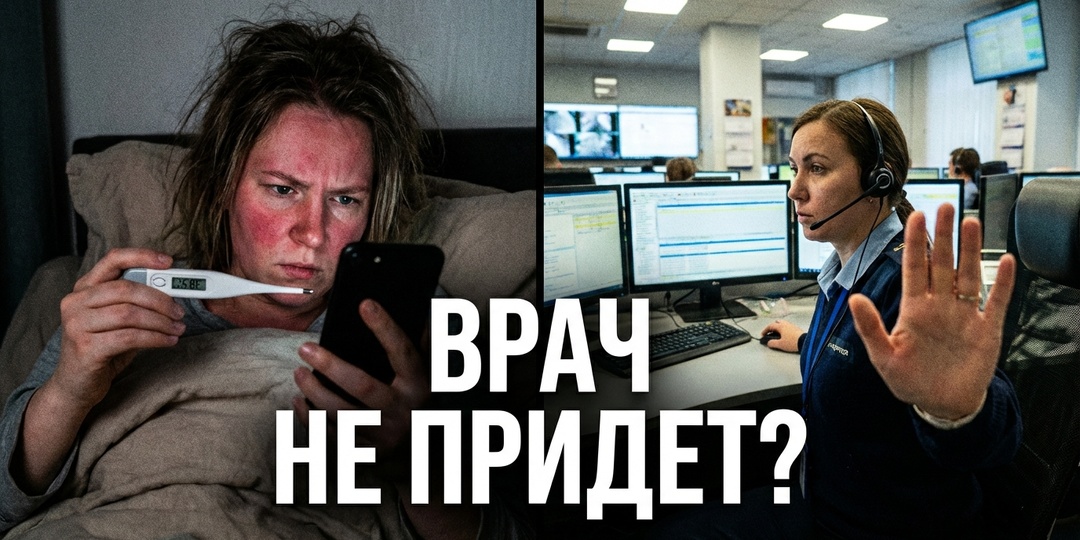 Минздрав отменил вызовы на дом? С какой температурой врач обязан прийти к вам в 2026 году (Официальный список)
