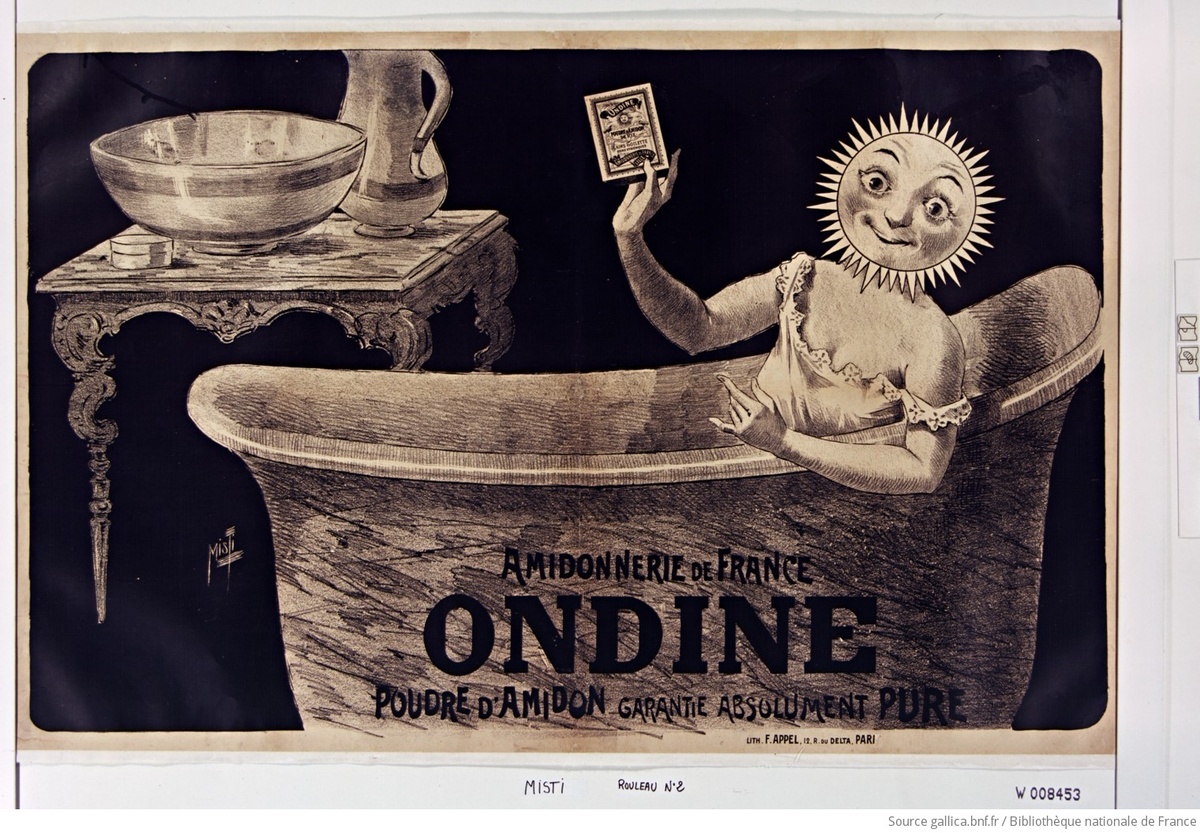 Крахмальный завод Франции: Ундина, порошковый крахмал, гарантия чистоты (1865 -1922)