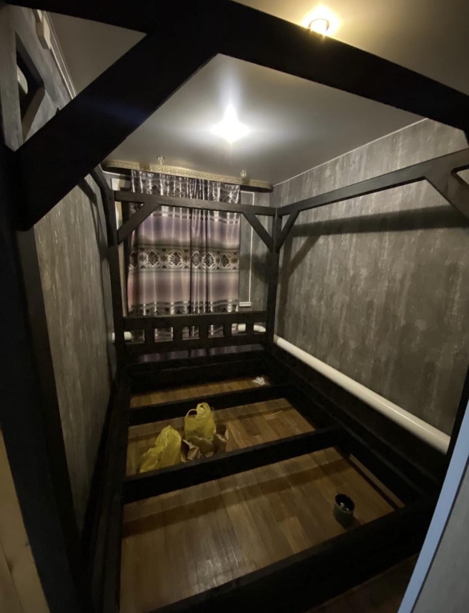 Вот такую кровать я сделал себе