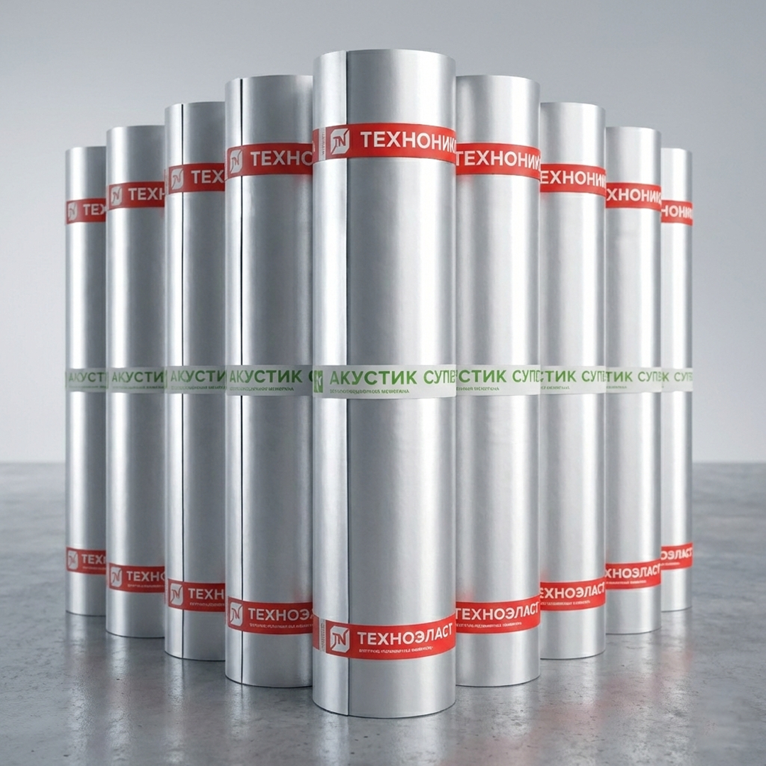 ТЕХНОЭЛАСТ АКУСТИК — защита перекрытий от ударного шума