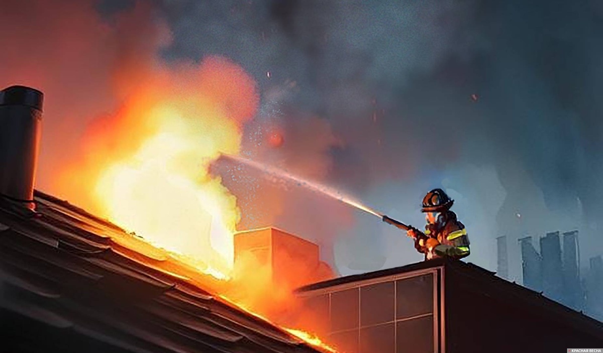     Тушение пожара   
Мария Лапухина (с) ИА Красная Весна