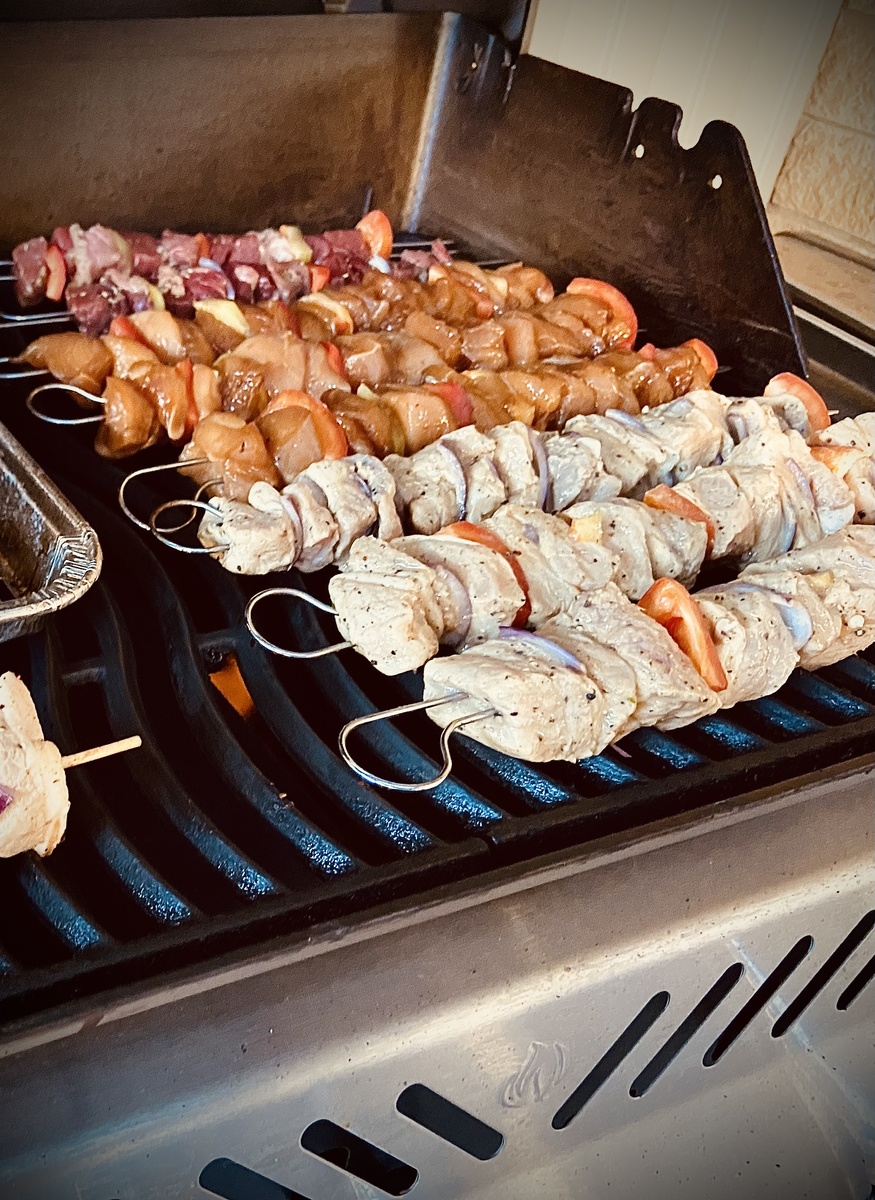 т.с. на одном гриле всё и вразу )))