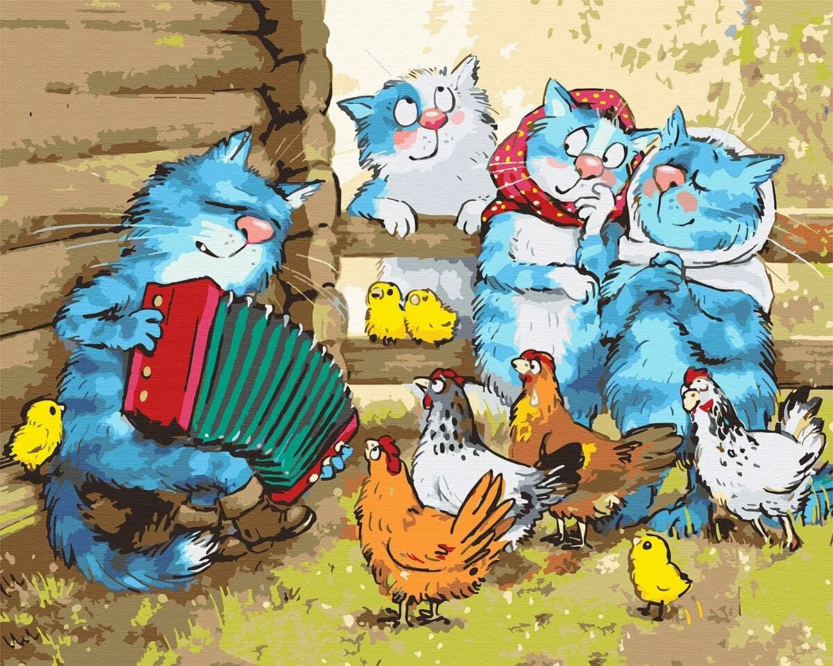 очаровательные коты Рины Зенюк