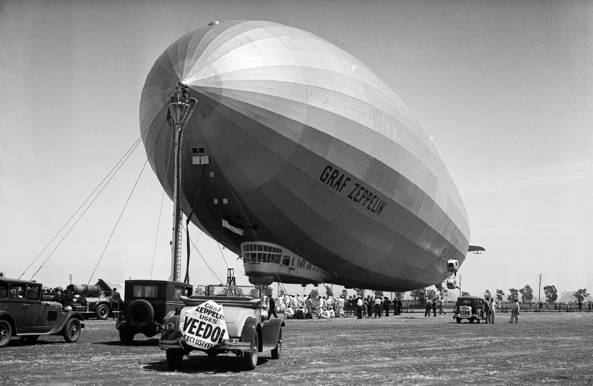 Самый успешный дирижабль LZ-127 Граф Цеппелин