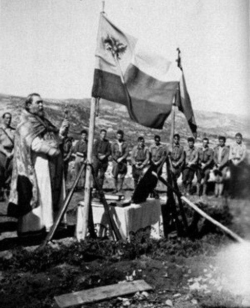 Бывшие белогвардейцы на стороне испанских националистов, период Гражданской войны 1936—1939 гг.