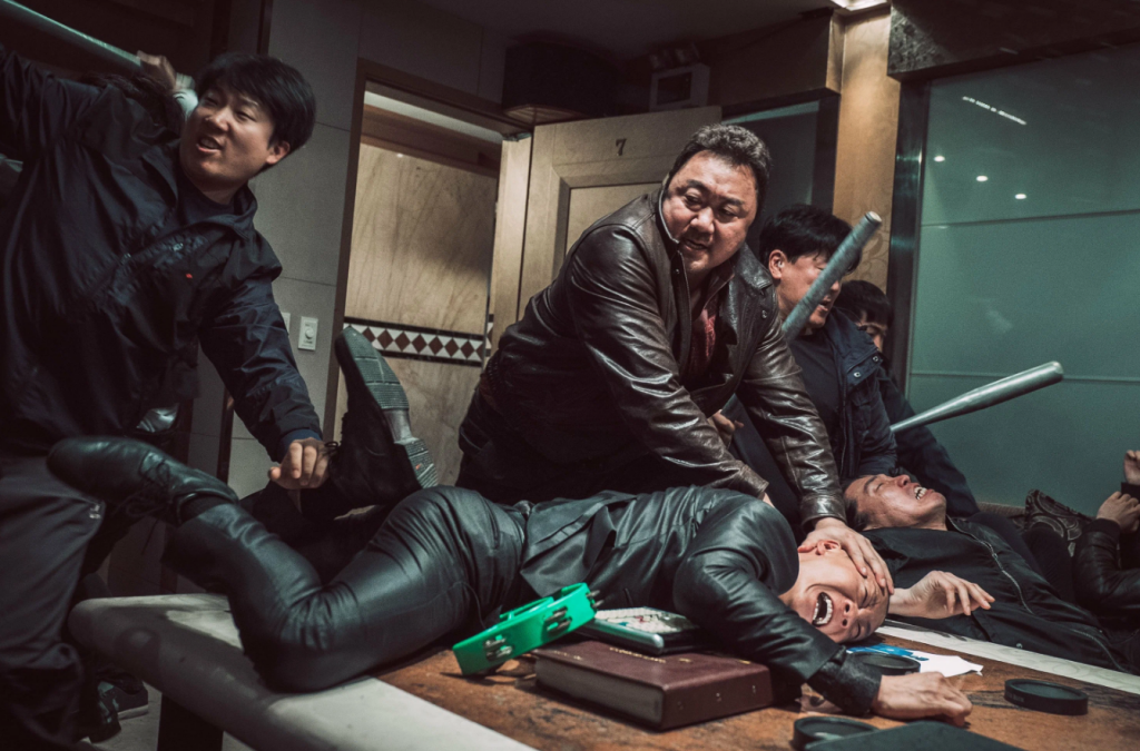 Кадр из трейлера фильма «Криминальный город»