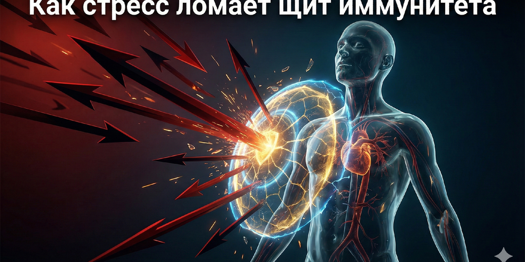 Как стресс отключает иммунитет: основы психонейроиммунологии