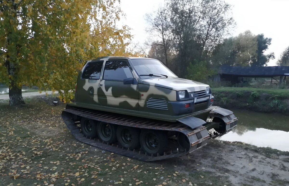   Ока на гусеничном ходу