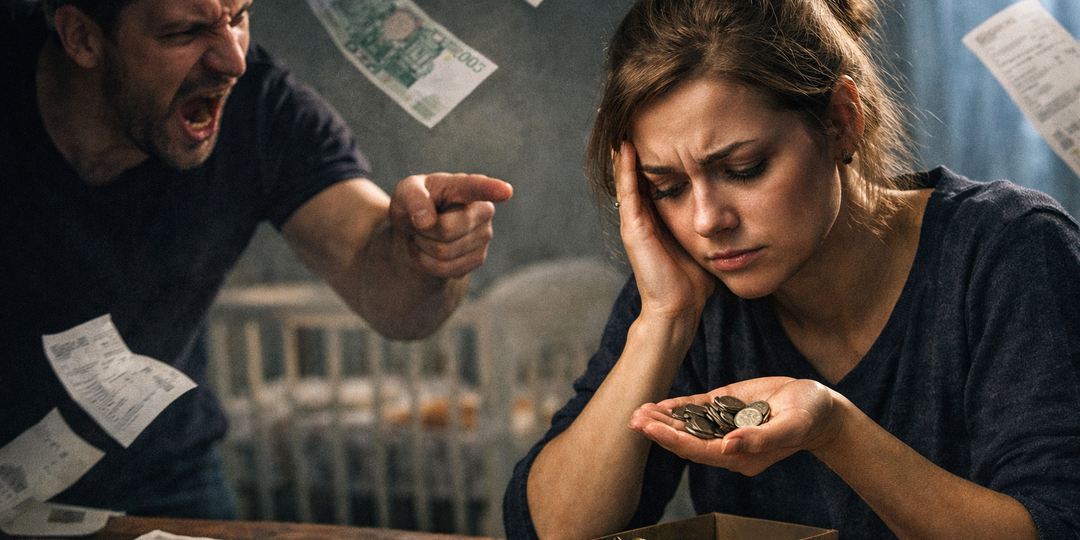 «Ты же в декрете, сидишь весь день дома, зачем тебе деньги?» - сказал мне муж, когда я попросила его дать мне немного денег на покупки