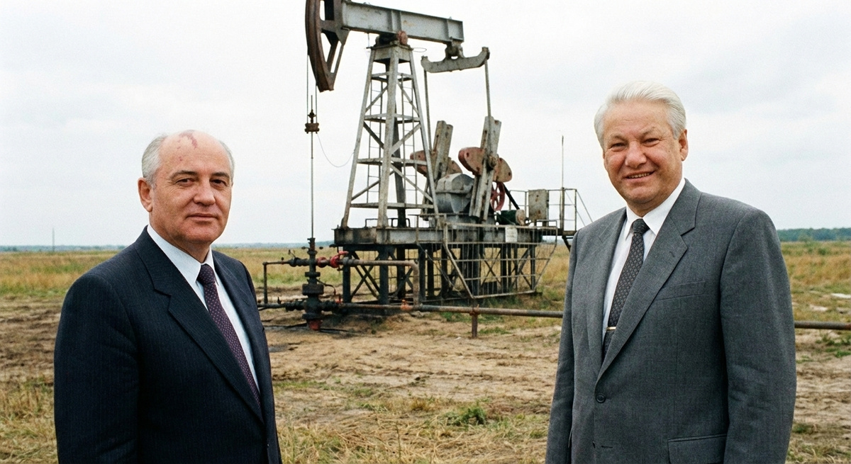 Горбачев и Ельцин