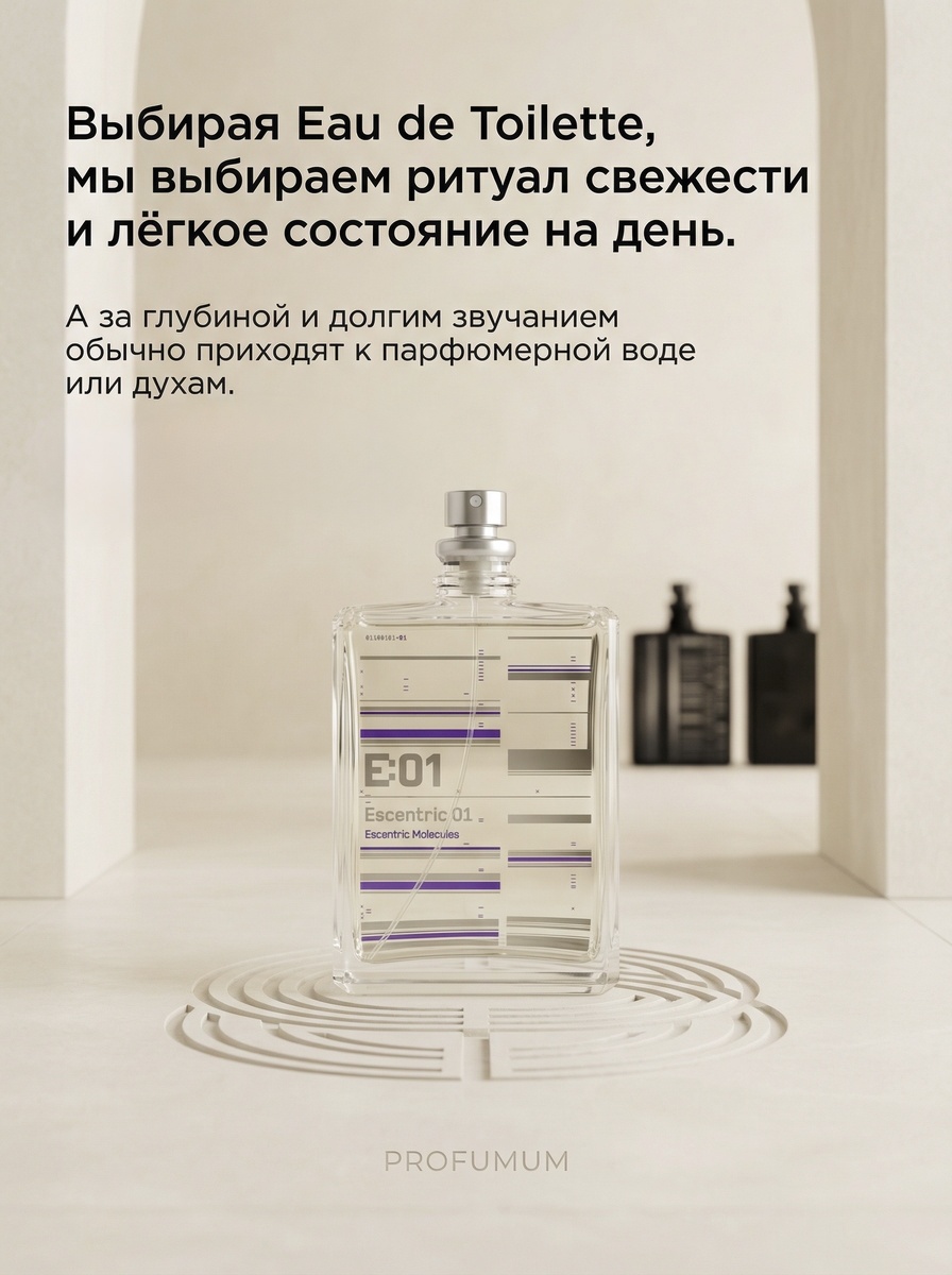 что такое туалетная вода