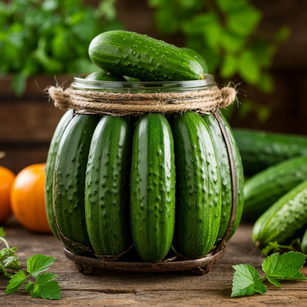 ОГУРЦЫ БОЧКОВЫЕ НА ЗИМУ