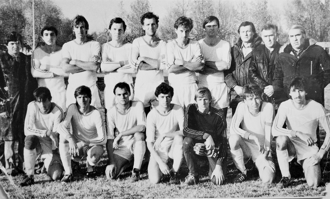 1985 год. «Ростсельмаш» - обладатель путевки в первую лигу. Из архива ФК.