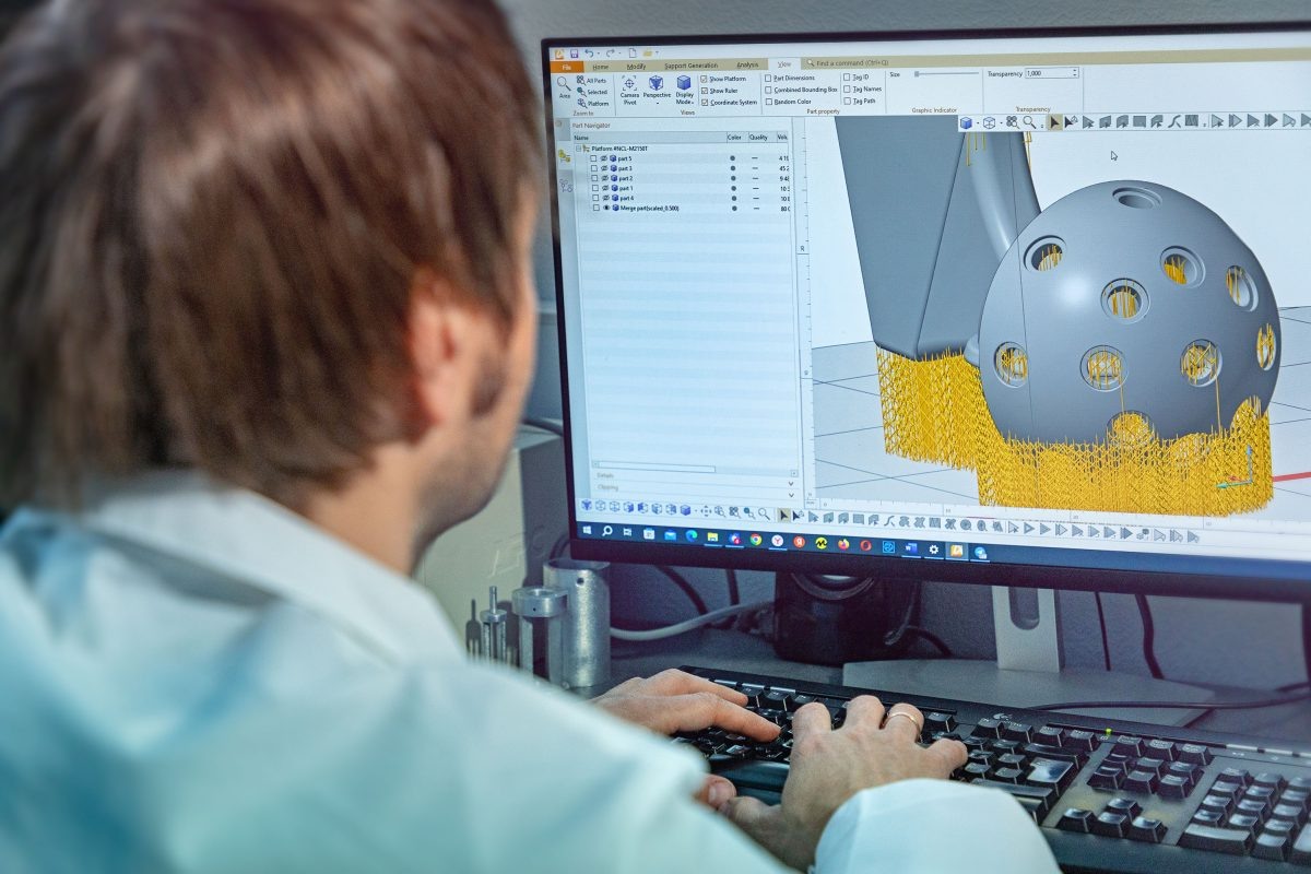    Технология основана на биметаллической 3D-печати