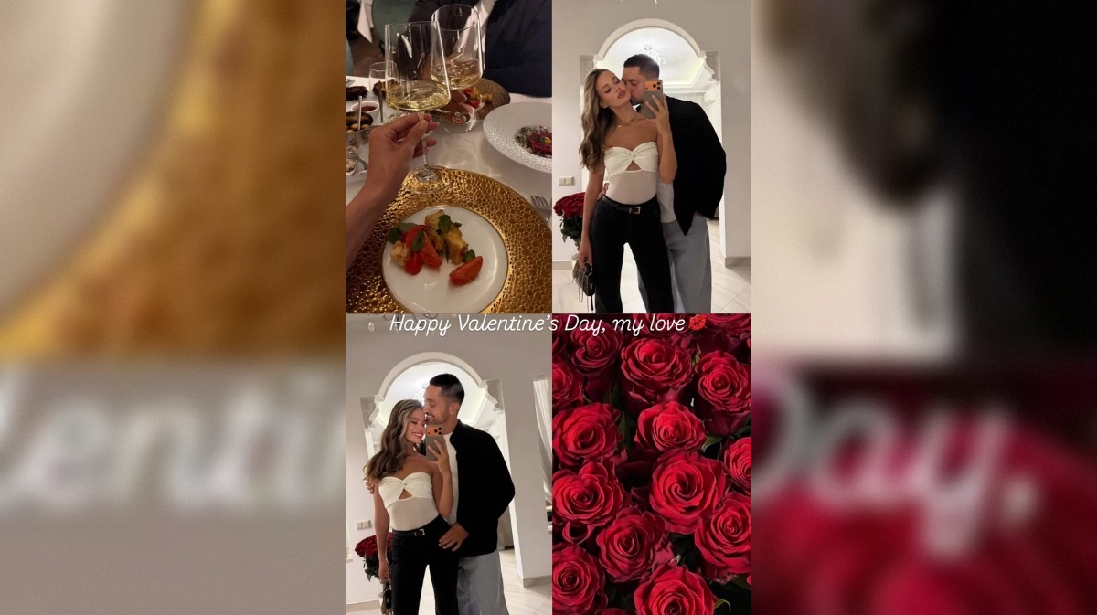 Алена Краснова и новый избранник Сергей. Фото: соцсети