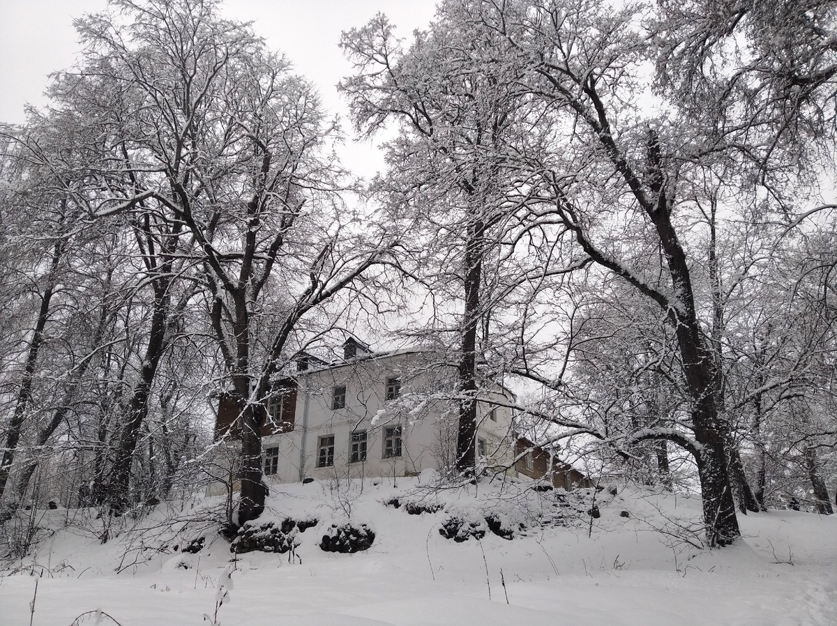 Флигель усадьбы Львовых-Цвылева 1-я половина XIX в., по дороге к мосту