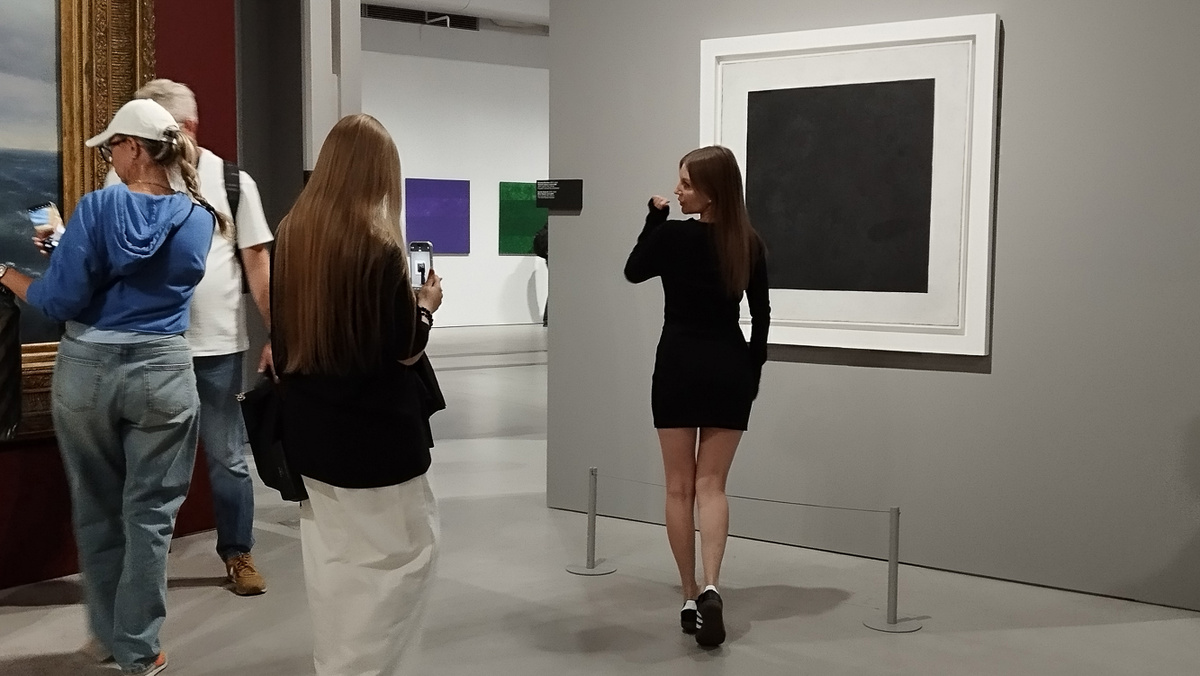 Казимир Малевич «Чёрный квадрат», около 1923. © Фото: Евгений Наумов
