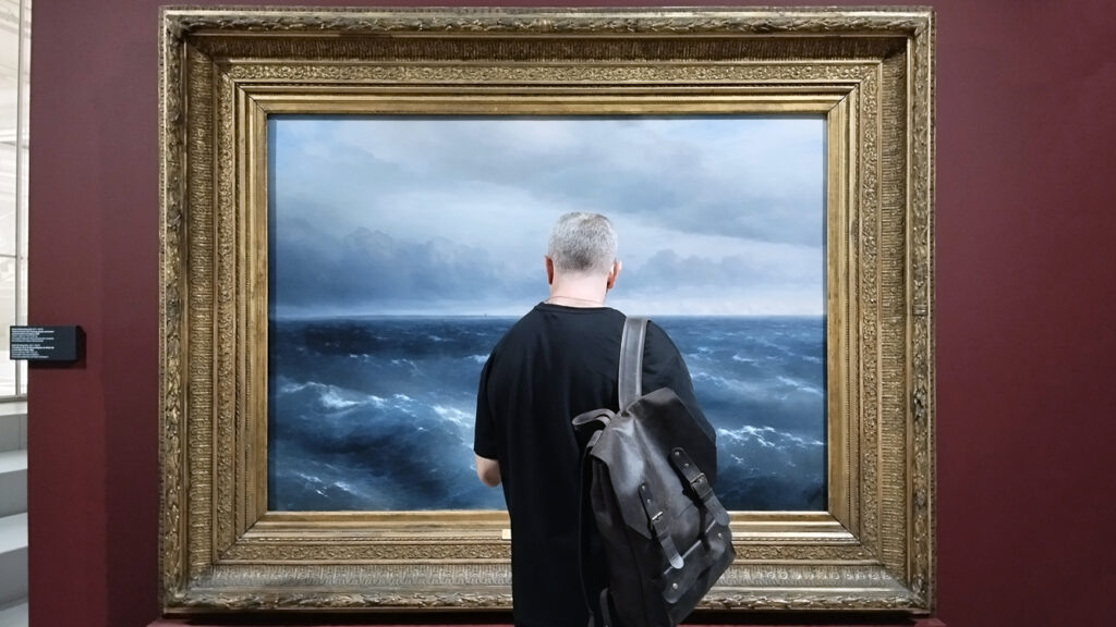 Иван Айвазовский.«Чёрное море (На Чёрном море начинает разыгрываться буря)», 1881 © Фото: Евгений Наумов