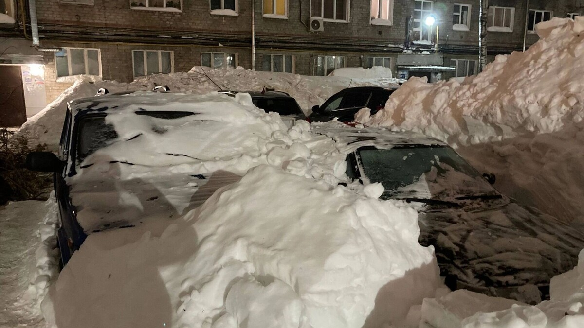 Казань утонула в снегу. Фото: inkazan.ru