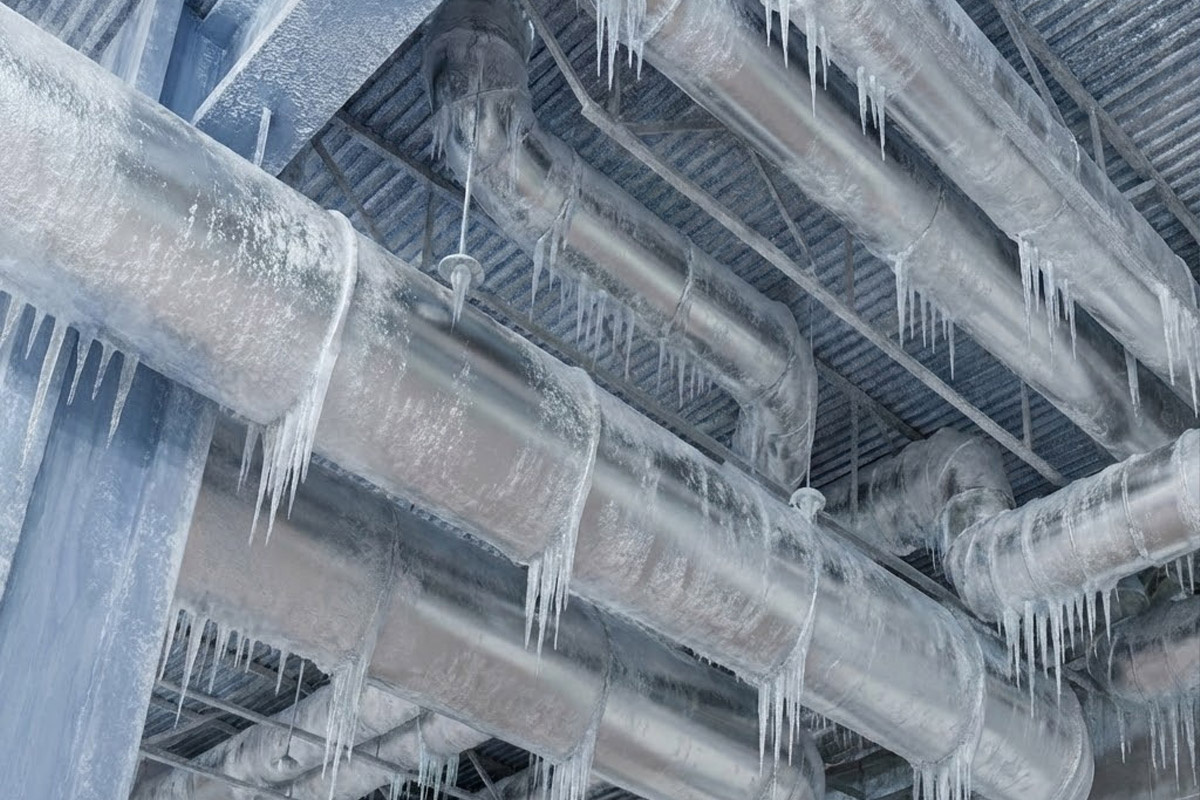 Обледенение воздуховодов