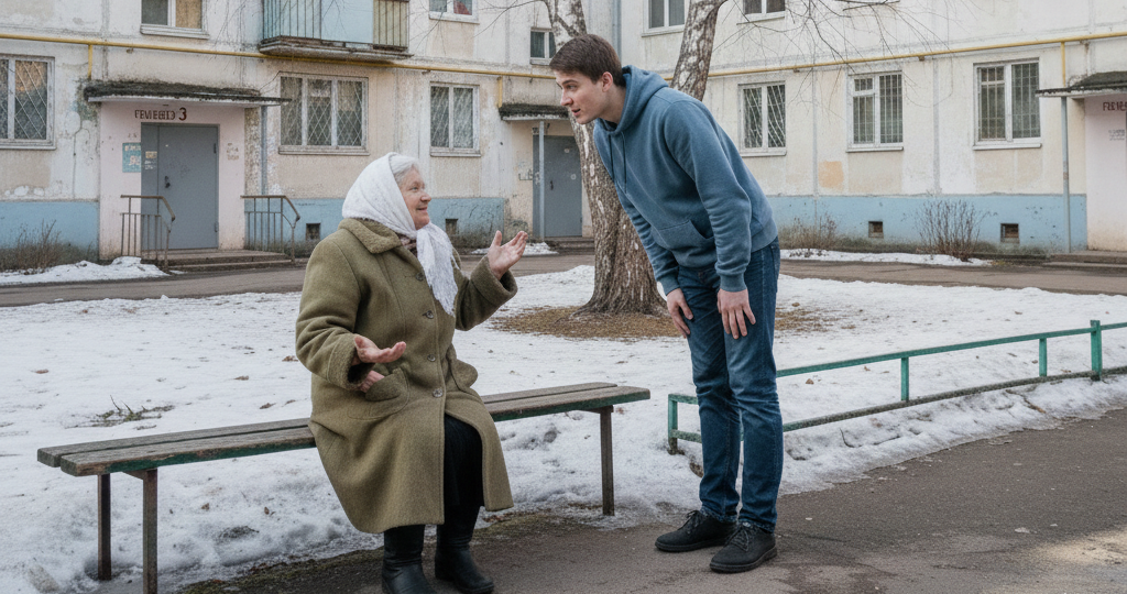 Бабушка остановила парня и сказала, что его девушка совсем не такая, как ему кажется