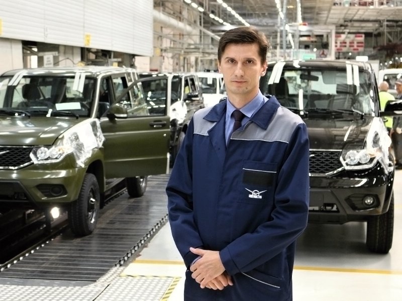 Алексей Спирин, генеральный директор ООО "Ульяновский автомобильный завод" (фото с сайта завода)