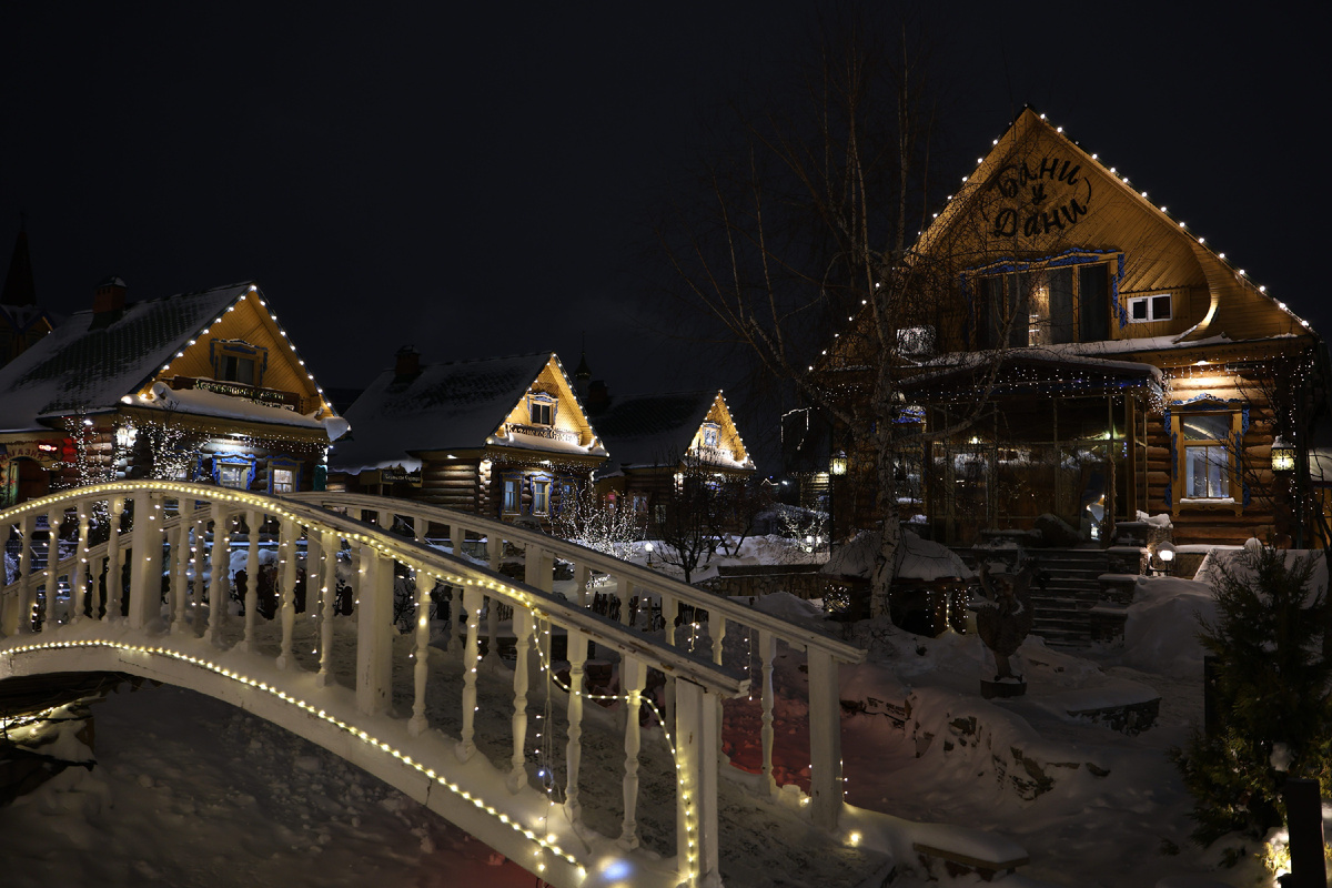 Это уголок традиционного татарского быта в центре города, "Туган авылым" также станет местом притяжения Масленичной недели в Казани.