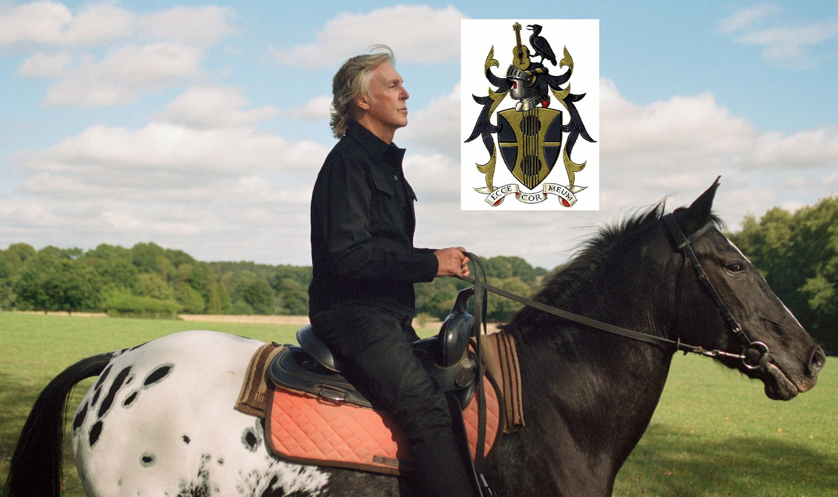 Бравный рыцарь Пол и его личный герб