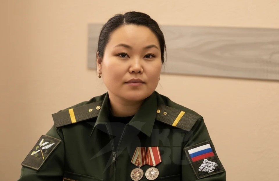    "Земля тебе пухом. воин!": в Туве участница СВО Анна Дамбыы погибла от рук своего мужа. Фото: архив семьи.