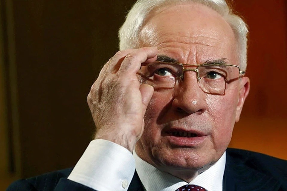    Экс-премьер Украины Азаров: Киев и Запад должны признать новые территории РФ REUTERS