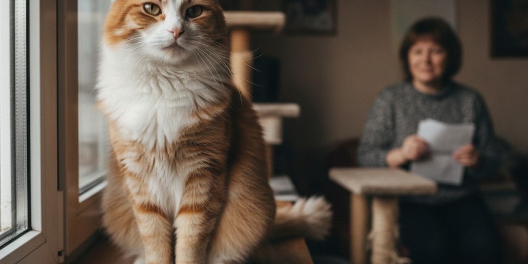 Кот Куся из пермского приюта два года ждет новых хозяев