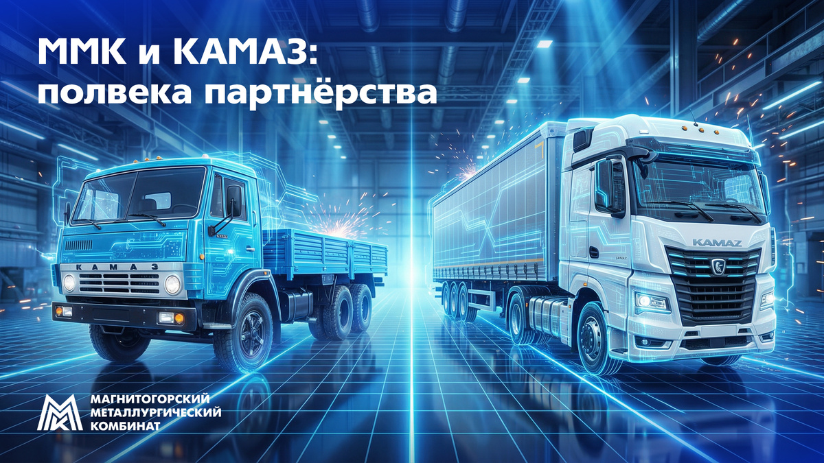 Как Магнитка стала главным поставщиком металла для КАМАЗа