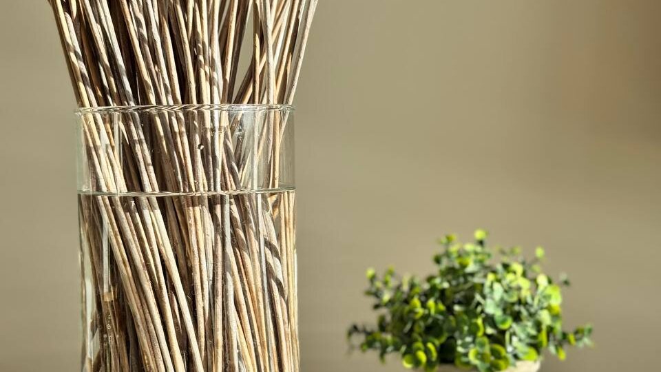 Увлажнение бумажных трубочек