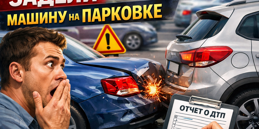 Если задели машину на парковке: все сценарии и последствия