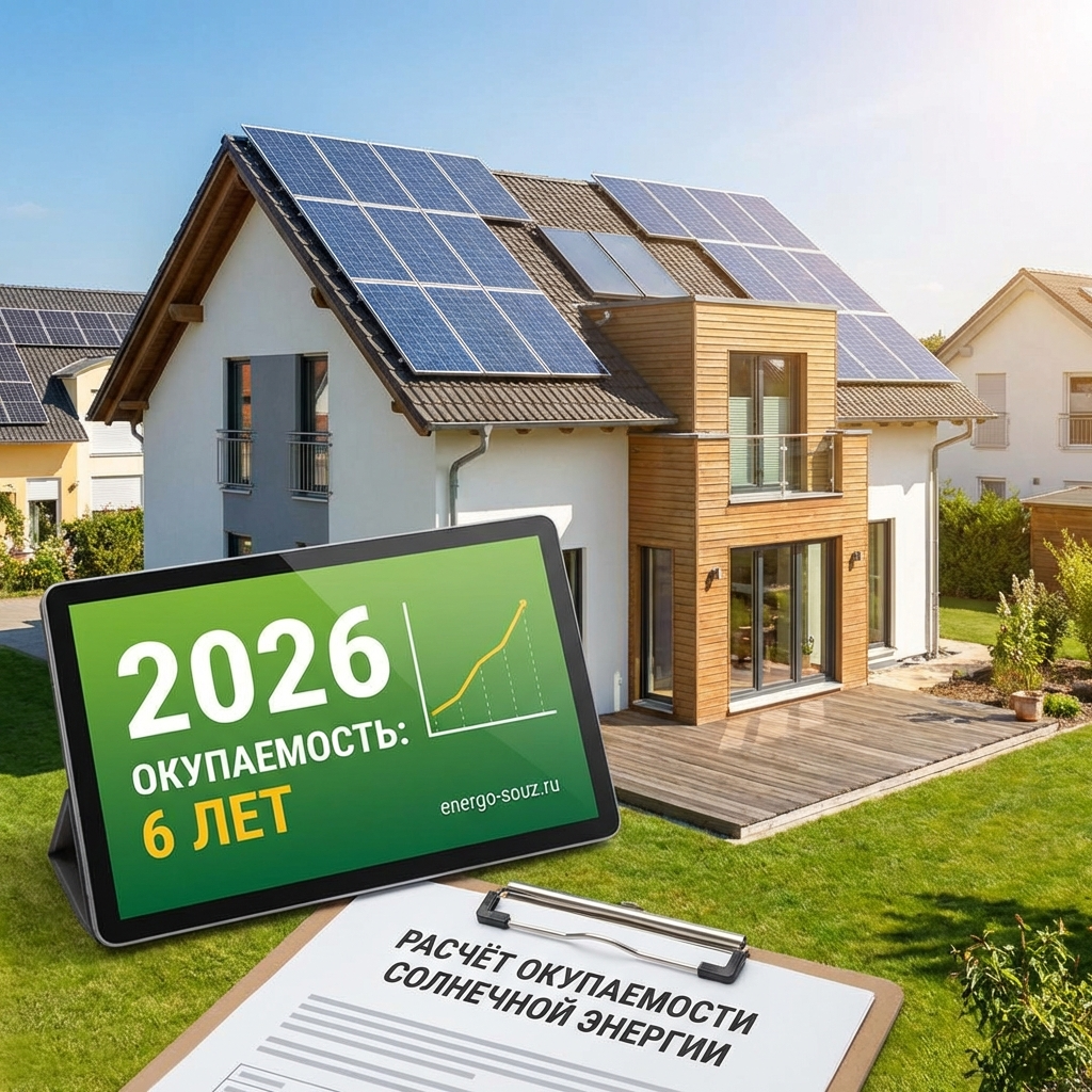 Окупаемость солнечных батарей
