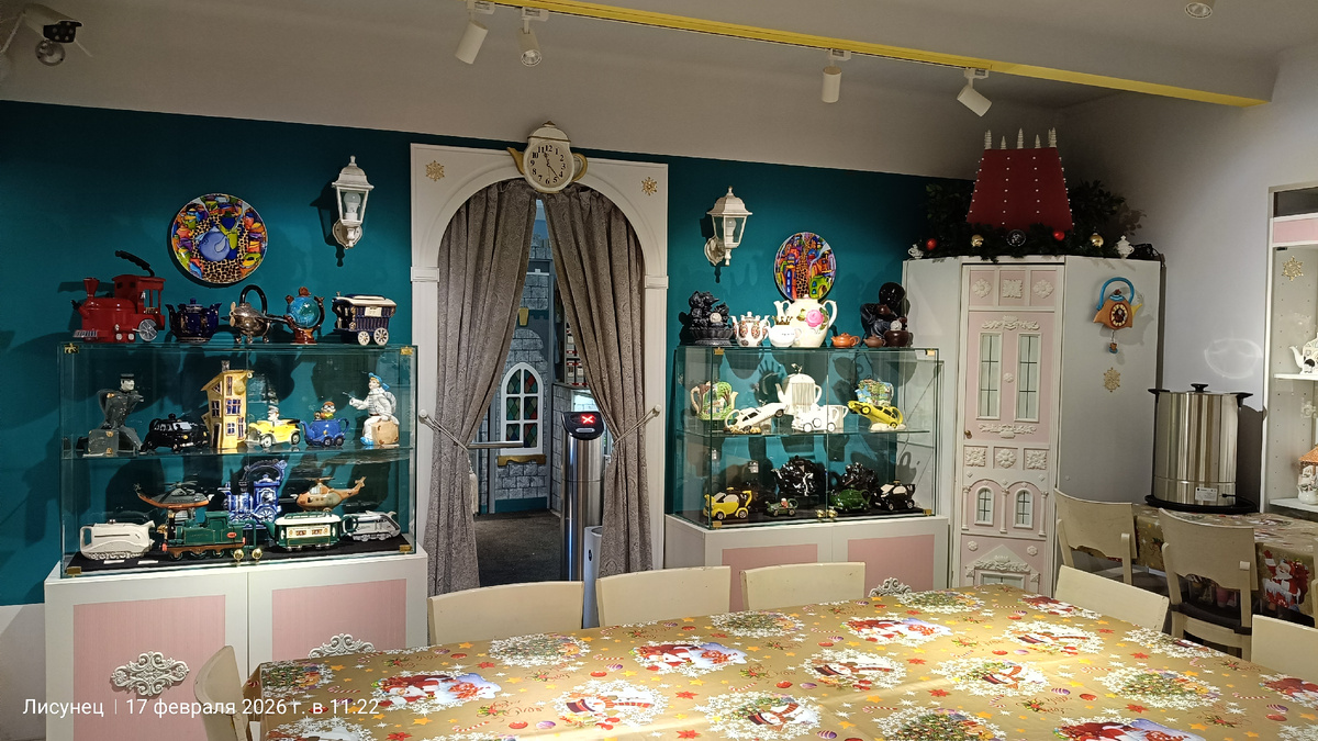 Музей чайников. Фото автора.