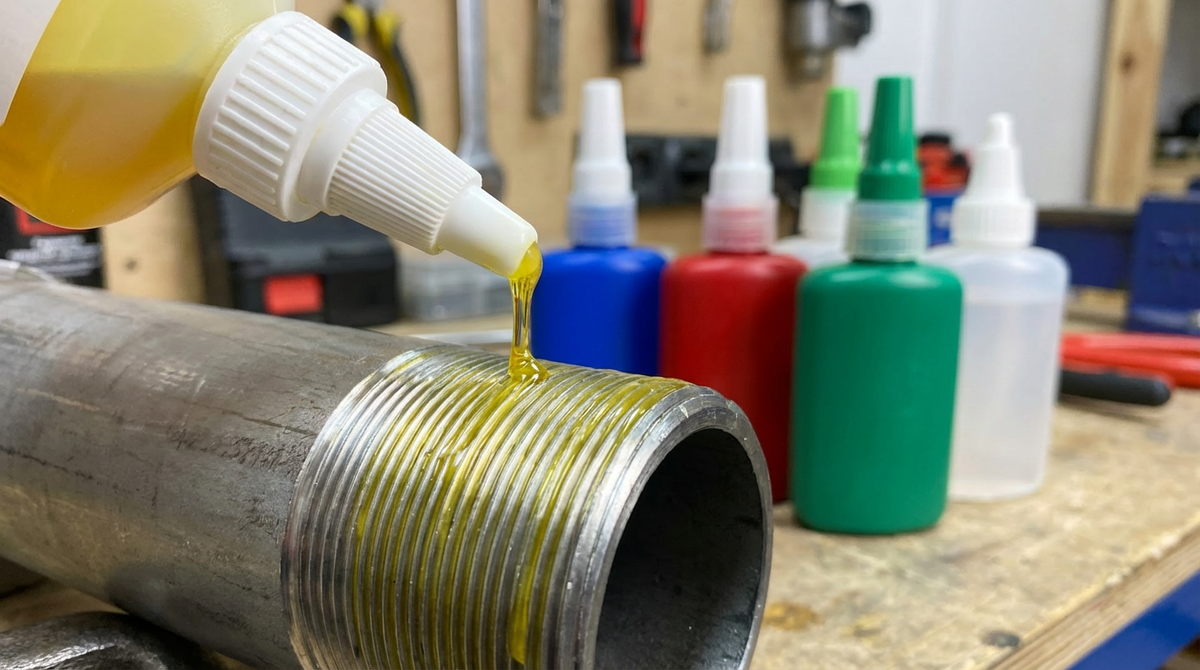 Анаэробный клей-герметик для трубных резьб