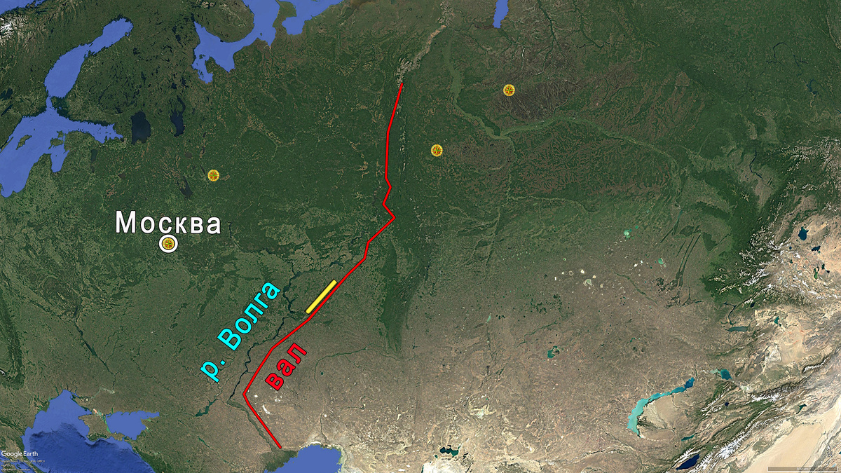 2. Иллюстрация автора. В основе изображения — карты Google Earth Pro.