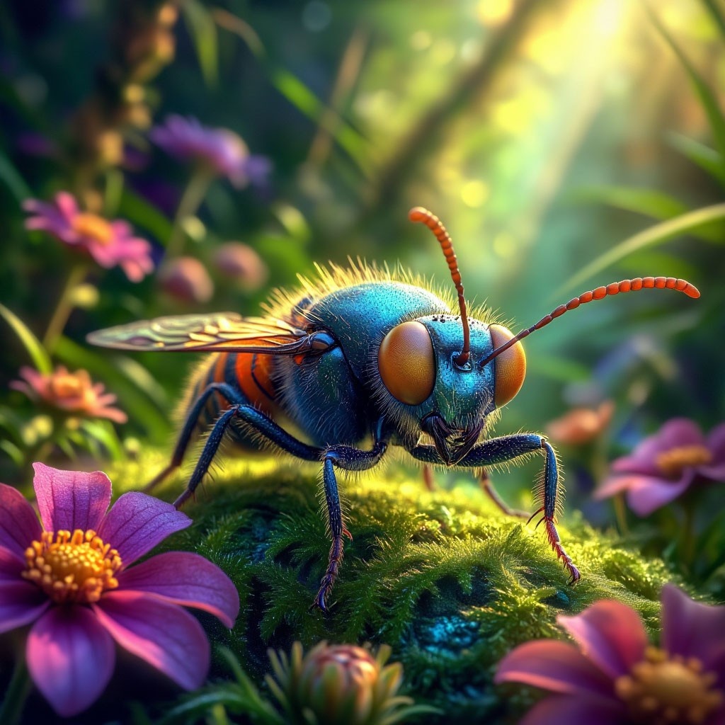 fantasy art,насекомое