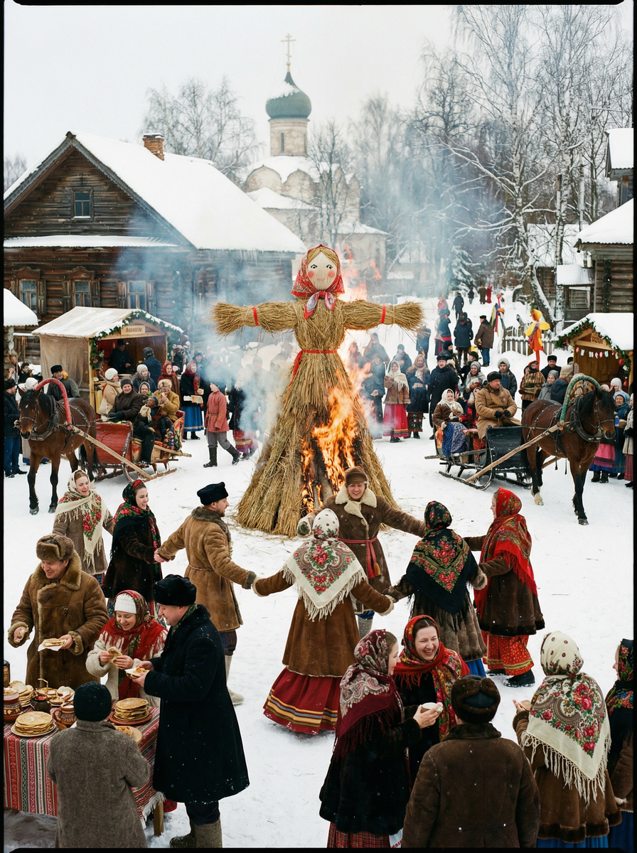Масленица. Первый блин для покойника.
