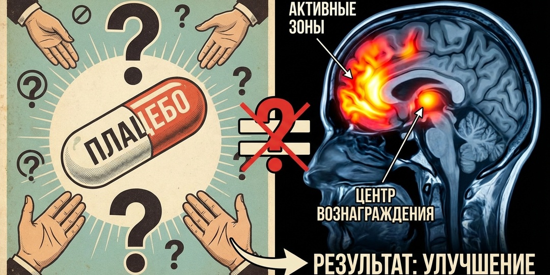 Эффект плацебо: как таблетка-пустышка лечит лучше настоящего лекарства и при чем здесь ваш мозг