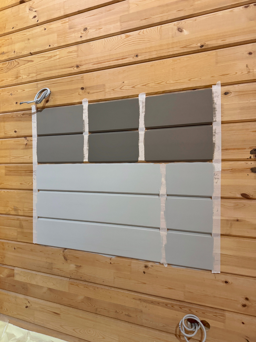 Выкрасы для окончательного выбора цветов отделки