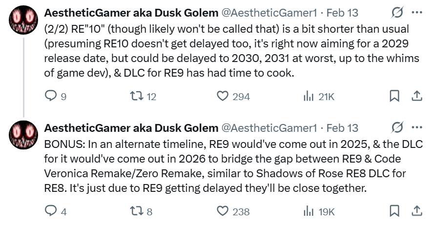    На годы вперёд. Инсайдер поделился списком грядущих Resident Evil