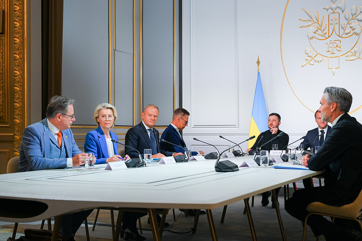 Встреча "Коалиции жалеющих" в Париже, Франция – сентябрь 2025 г.. Фото: wikipedia.org