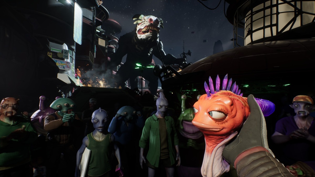 Пистолет-пулемет Суизи — стартовое оружие героя High On Life 2