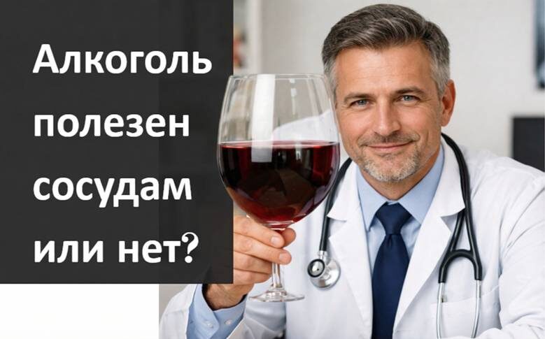 Алкоголь лечит сосуды? Что говорят ученые