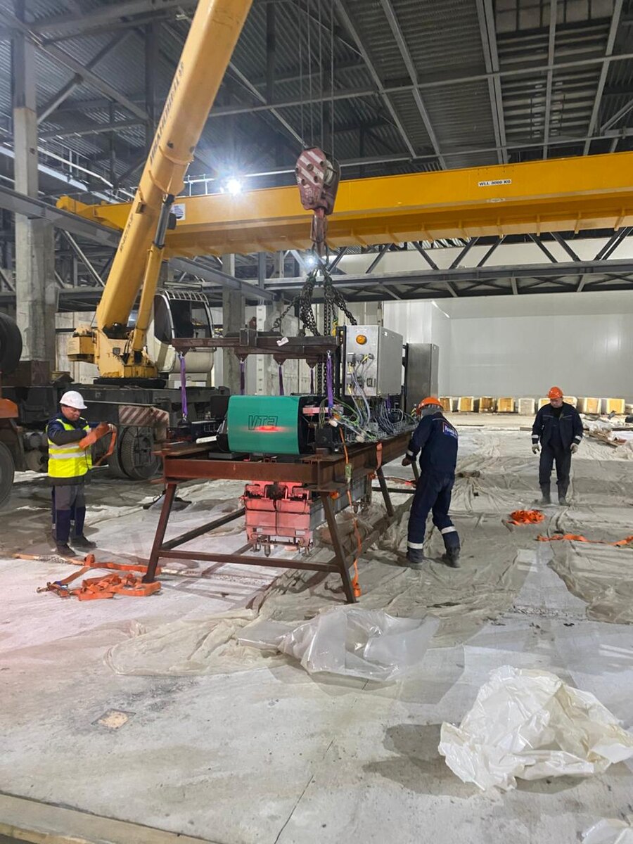 Подготовка и сборка всех узлов и деталей мостового опорного крана