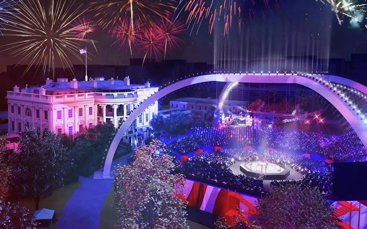     Один из возможных концептов турнира в Белом доме от UFC