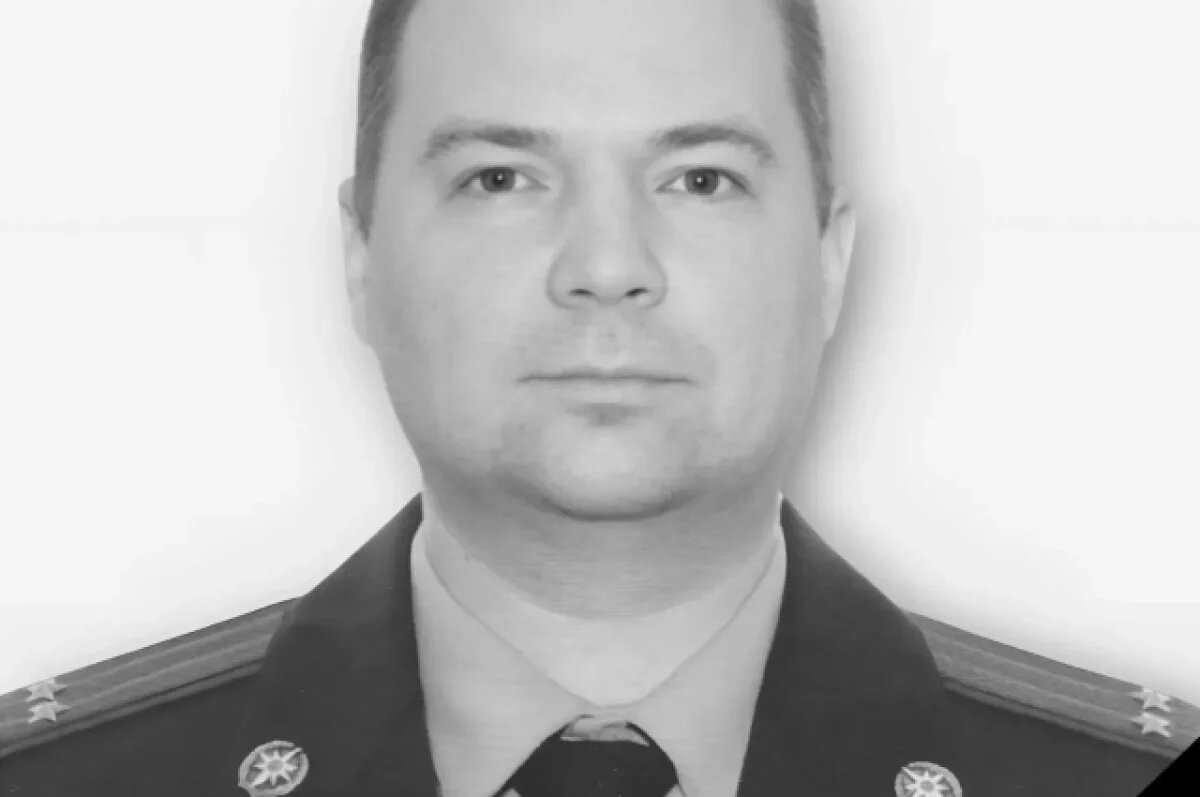    В Коми скоропостижно скончался подполковник МЧС Илья Пашкин